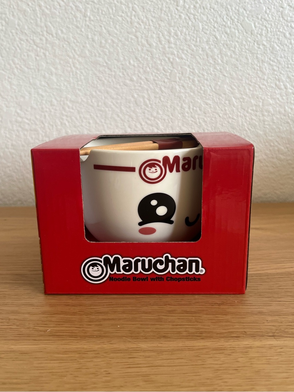 Maruchan Ramen Bowl and Choptsicks Set